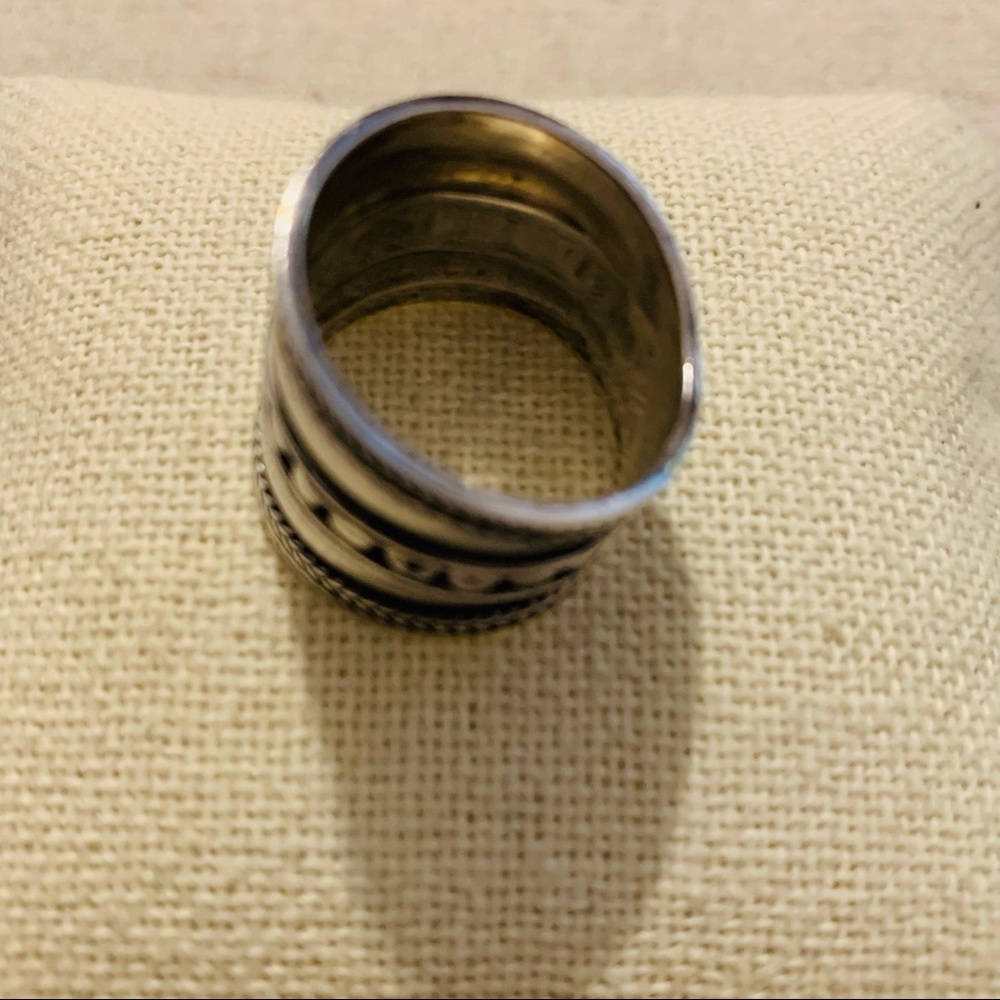 Vintage | Band | Sterling Silver Band | Whimsgoth | Festival - Picture 11 of 15